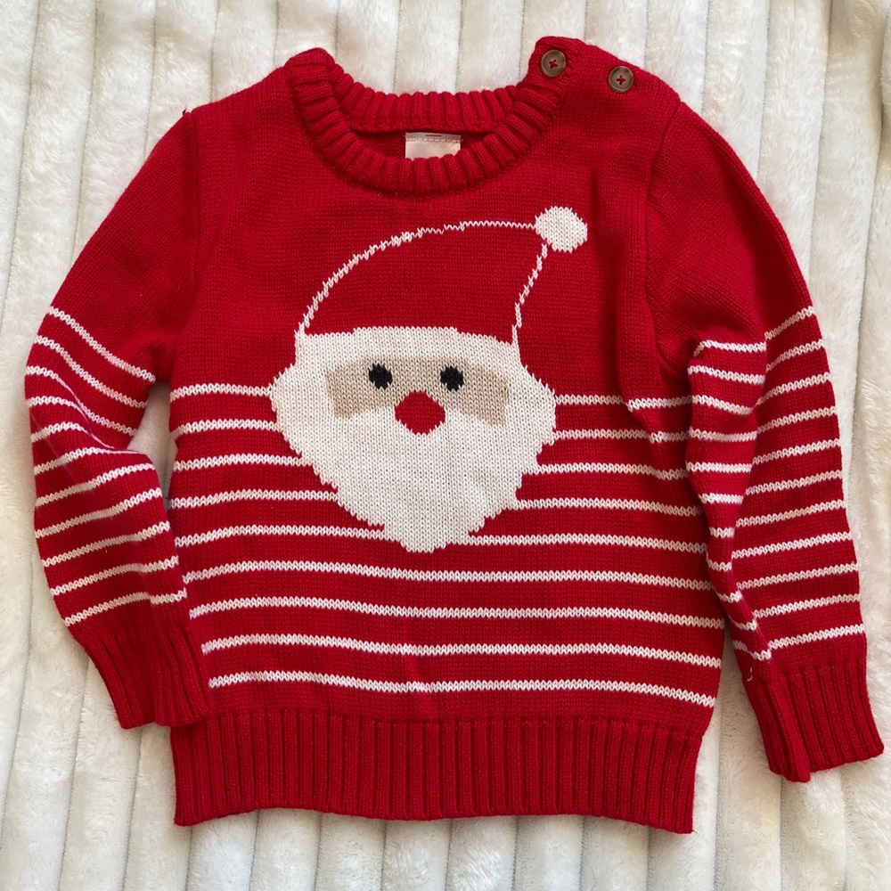 Kids Santa Holiday Sweater 3T